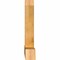 Ekena Millwork Portland Rough Sawn Timber Gable Bracket, Western Red Cedar, 60"W x 38"H x 6"D x 6"F, 15/12 Pitch GBW060X38X0606POR00RWR - alternate 5